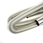 Air Diesel Parking Heater Stainless Steel Exhaust Pipe Tube Gas Vent Hose +Aluminum Foil Sleeve With Hose Clamp For Car Amagi
