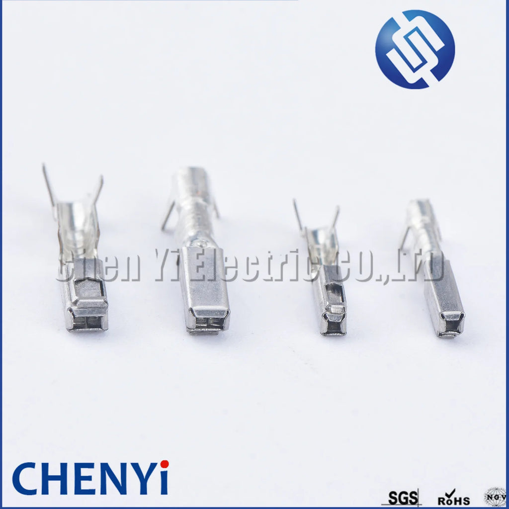Auto Electrical Wire Loose Pin Brass Crimp Car Terminal For Ecu Connector EDC17 284743-1 284742-1 5-968221-1 5-1241608-1