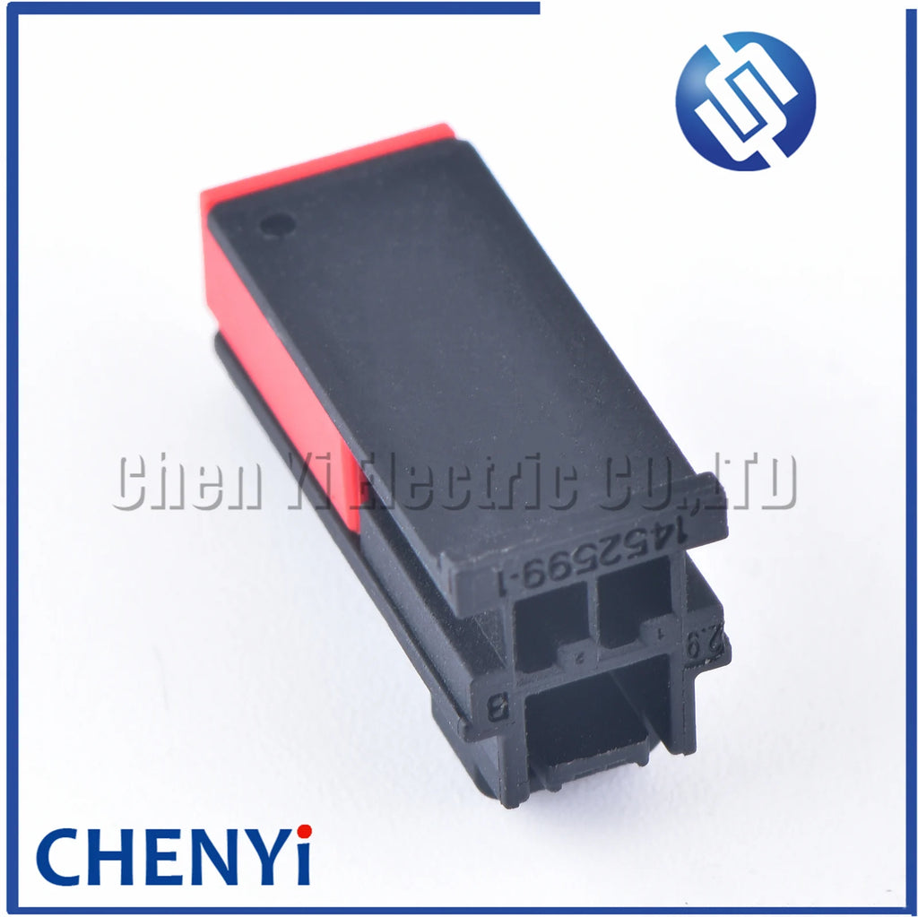 2 Pin female Automobile Cable Harness Connector Unsealed Electric Wire plug Socket With Pins 1452599-1 1452600 For Ford