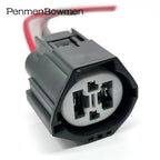 1 Set 4 Pin Car Radiator Fan Plug Waterproof Electrical Cable Connectors Wire Harness For 7283-8497-90