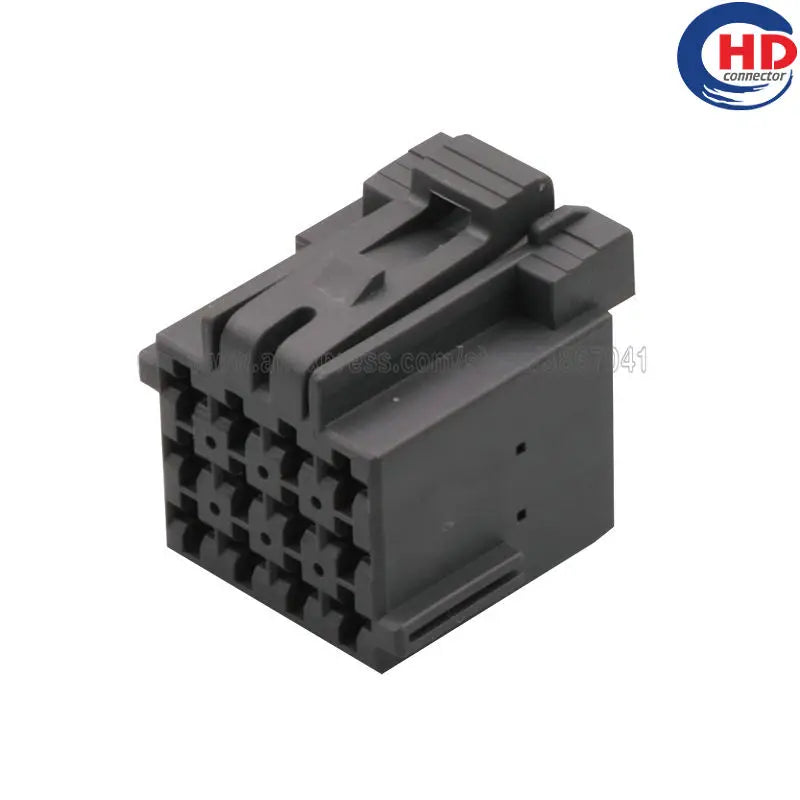 12pin auto waterproof electric plastic wire harness connector 1-967622-6/5/3