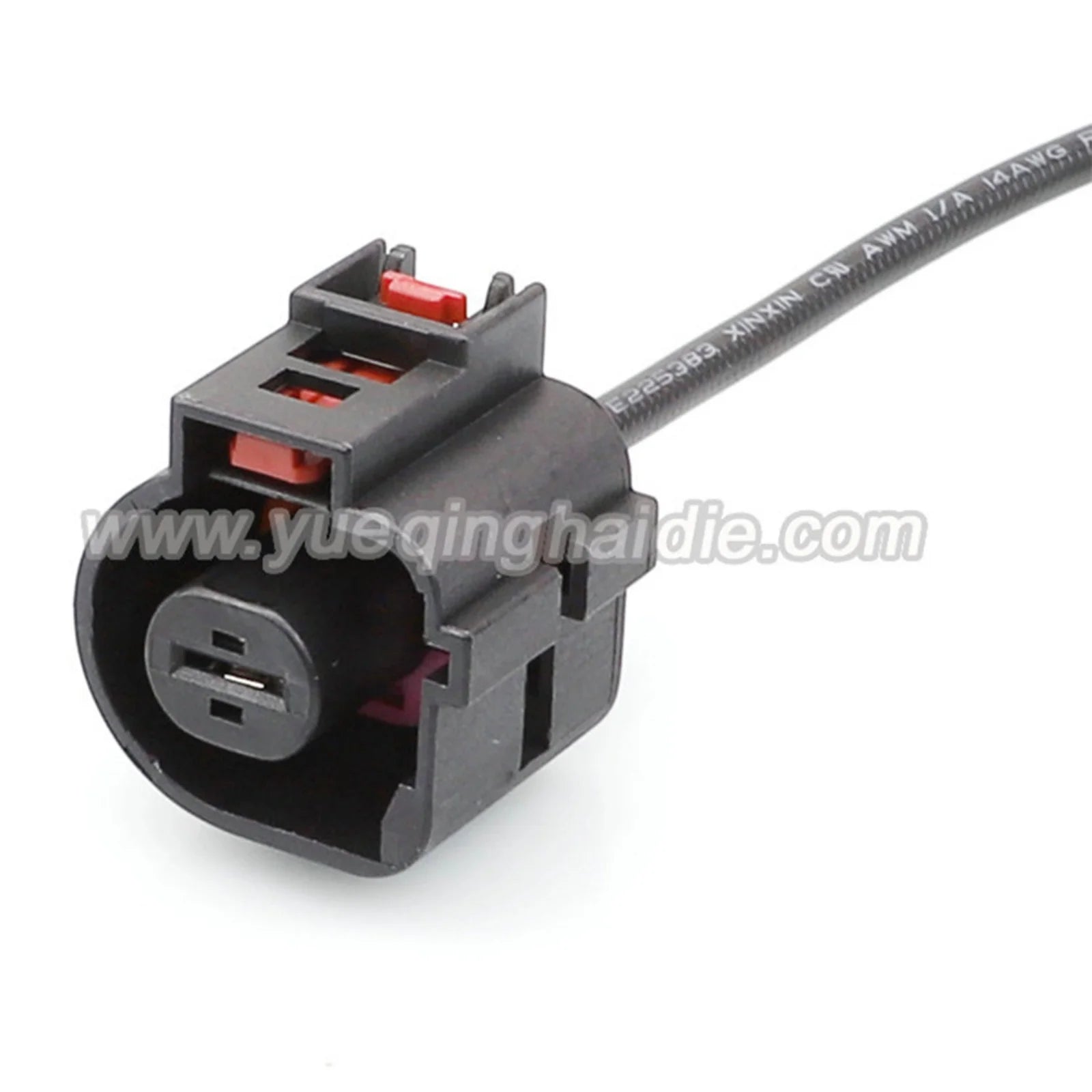 1-Pin Connectors Waterproof 6.3mm Female Connectors Automotive Wiring Harness Cable Plug for Magotan 1K0973751