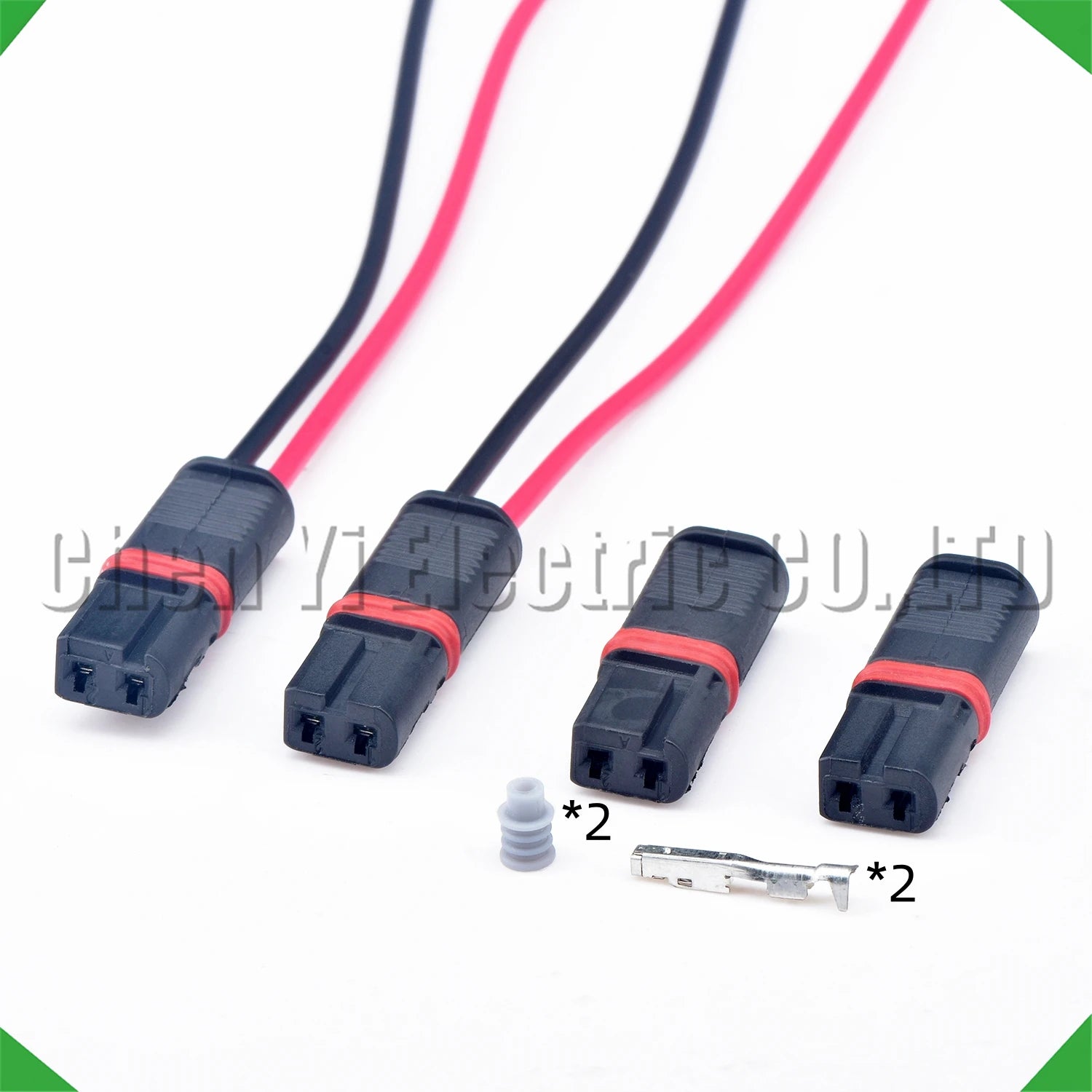 2-Pin Auto Connector Automotive Connector Signal Light S1000R Handle Camshaft crankshaft