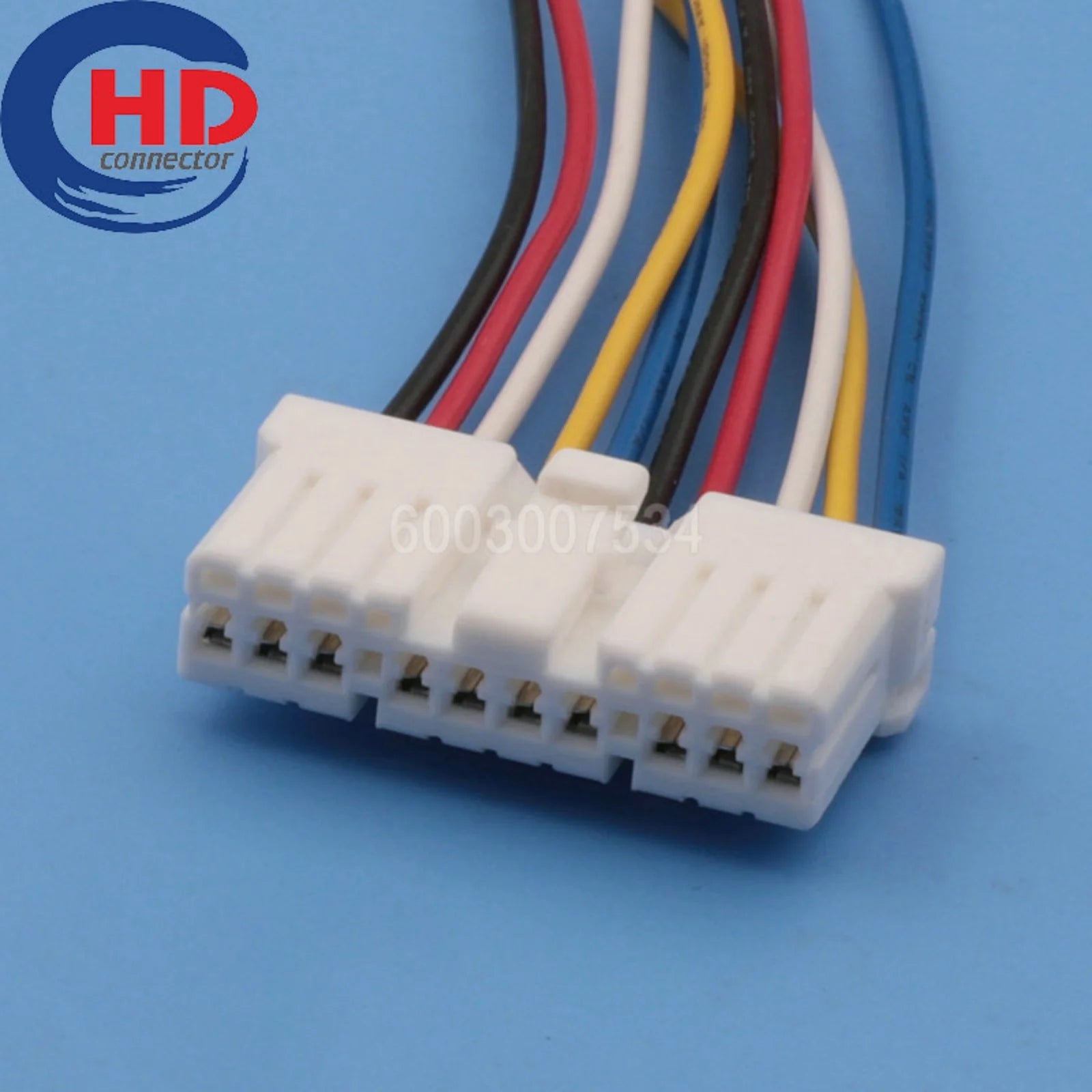 10 Pin Connector Unsealed 1.8mm Series Female Connector Cable Plug Motorcycle Electrical Harnesses Wiring Harness 174464-1
