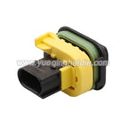 3 PIN Auto 1.5 mm Waterproof Male Female Connectors Motorcycle Electrical Harnesses Wiring Harness 1-1703843-1 1-1418448-1