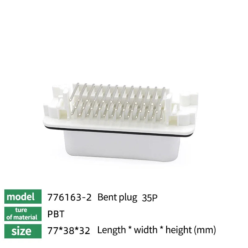 1/5/20 PCS ECU Bent Pin Plug Automotive Waterproof Connector Socket Terminal Male Female PBT 776280/776266/776087/776163
