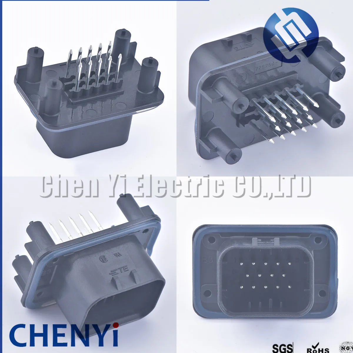14 Pin male or female ECU Automotive waterproof connector harness plug PCB socket 770680-1 776273-1 776164-1 776262-1 776266-1