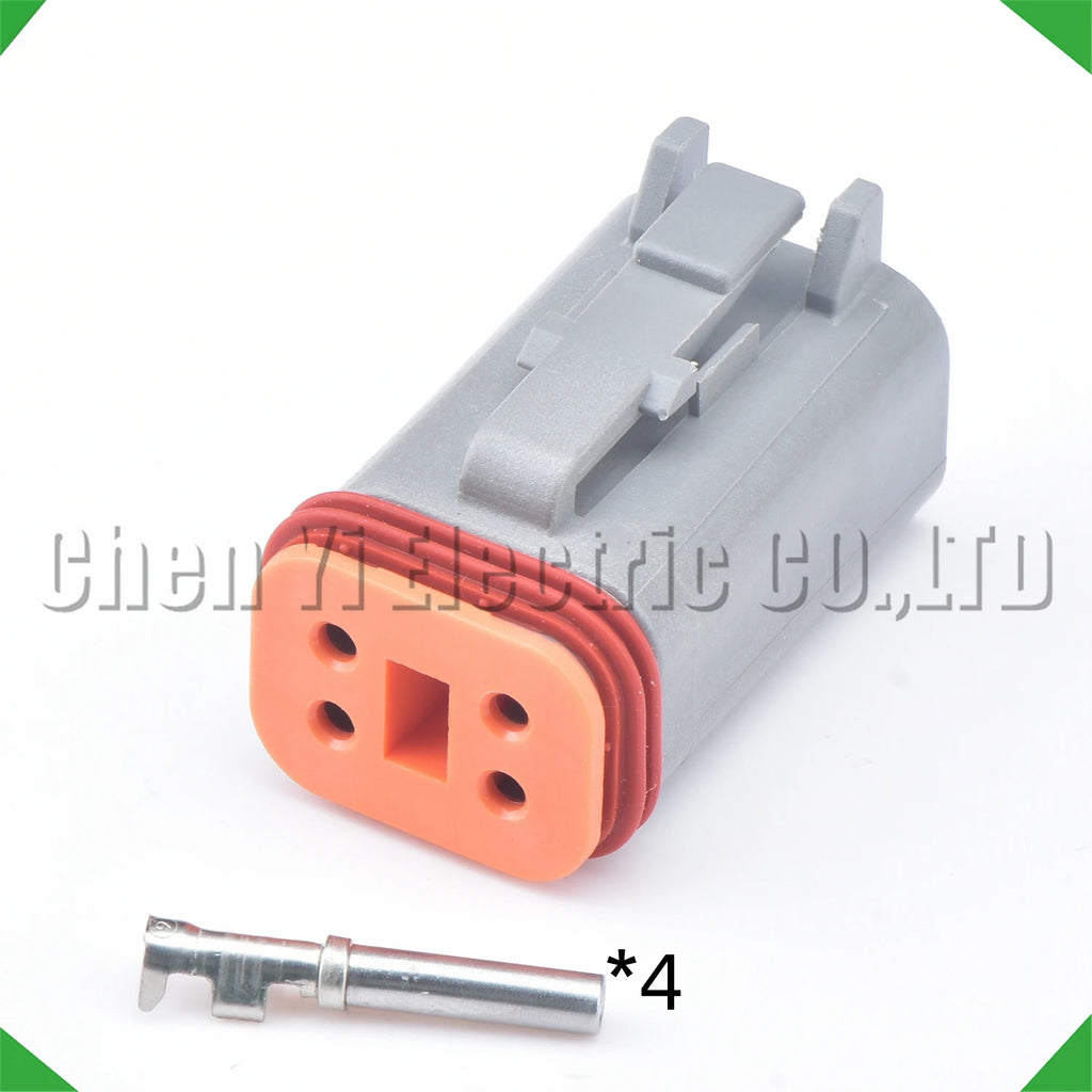 4-Pin Wire Harness female Waterproof Connector Automotive Electrical Harness pigtail
