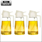 Glass Oil Spray Can Can Spray Dual-use Kitchen Utensils Glass Oil Bottle Press Type Spray Kitchen Tools Outdoor Barbecue Amagi