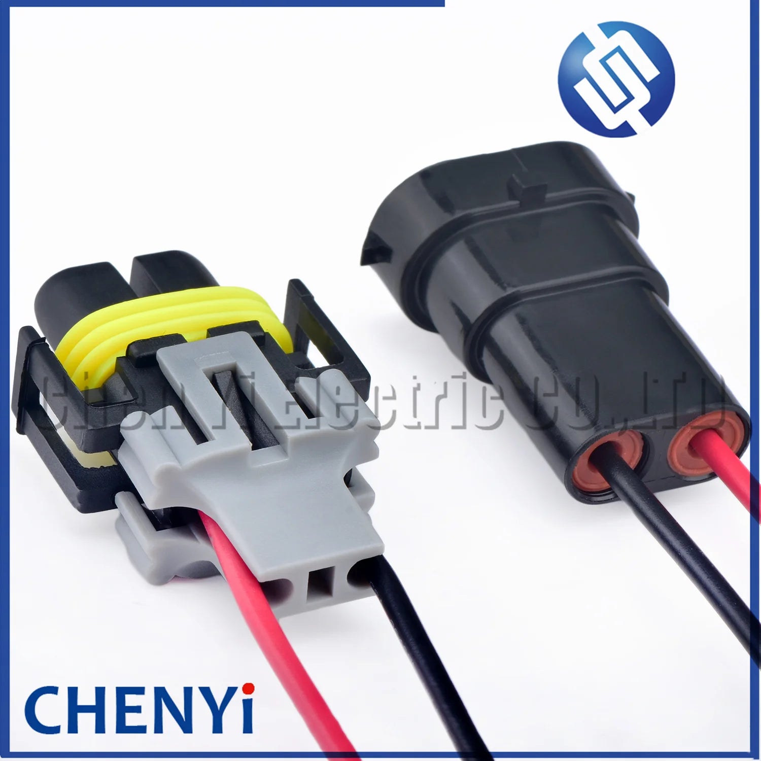 2 Pin Auto waterproof connector H8 H9 H11 Xenon light bulb headlight socket cornering lamp Wire harness plug 12124817 12124819