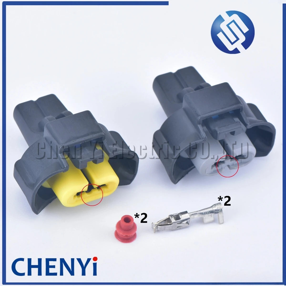2 pin car waterproof connector headlight fog light harness plug for Nissan Teana Qashqai Tiida H7 H8 H9 240PC023S4019