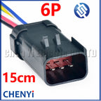 6 Pin male or female plastic waterproof Oil Pump Assembly Plug auto sealed cable connector plug 54200610