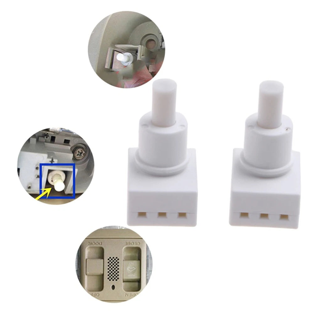 2Pcs Car Interior Dome Reading Lamp Switch Button For HONDA ABS Dome Light Lamp Switch Base Accessories