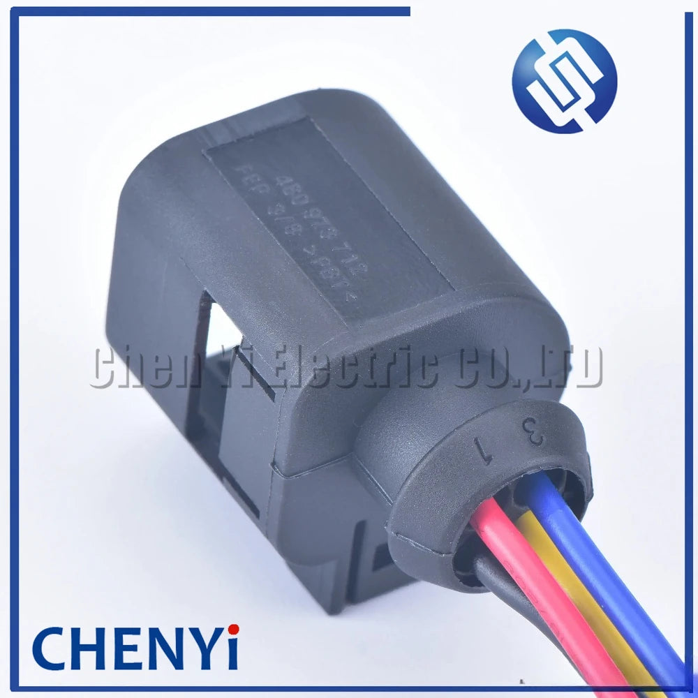 4 Pin 4B0973812 4B0973712 Automotive Connector 1.5mm Waterproof Pressure Water Temperature Sensor Plug with wires 4B0 973 812