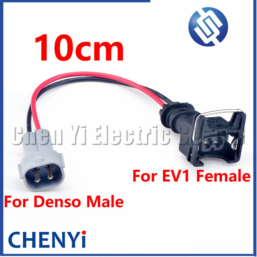 1 Pcs Fuel injector Adapters Harness Connector For Denso to EV1 Jetronic Male Female convert Wired Adapters Harness Wiring