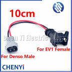 1 Pcs Fuel injector Adapters Harness Connector For Denso to EV1 Jetronic Male Female convert Wired Adapters Harness Wiring
