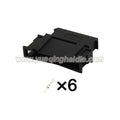 6Pin Connector 2.8mm Male Female Connectors Auto Wire Harness Cable Socket for Benz VW Audi 191972716 1J0972706 A0375453528