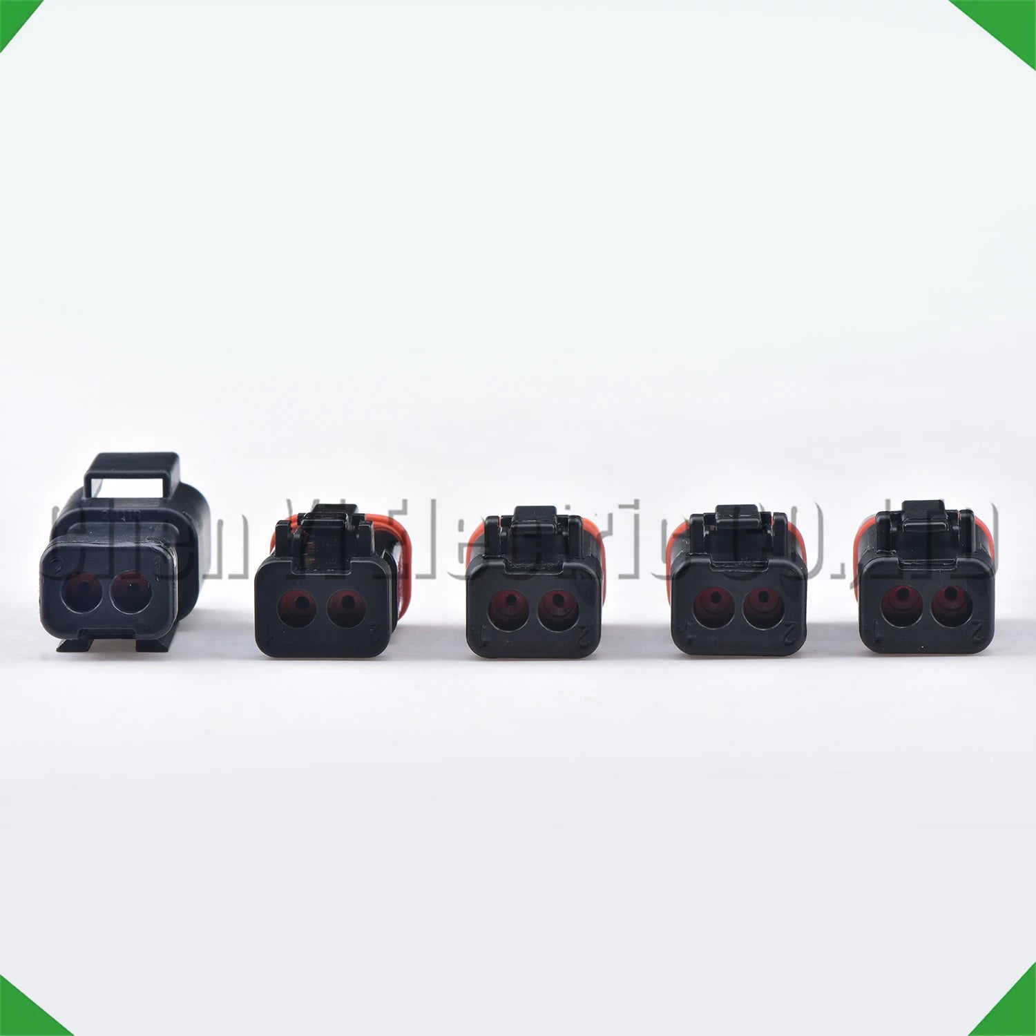 2-Pin Wire Harness Harness Waterproof Connector excavator headlight headlight