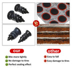 10/20Pcs Car Motorcycle Vacuum Tire Repair Nails Puncture Repairing for Truck Scooter Bike Tyre Rubber Strip Metal Nails Amagi