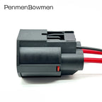 1 Set 4 Pin Car Radiator Fan Plug Waterproof Electrical Cable Connectors Wire Harness For 7283-8497-90