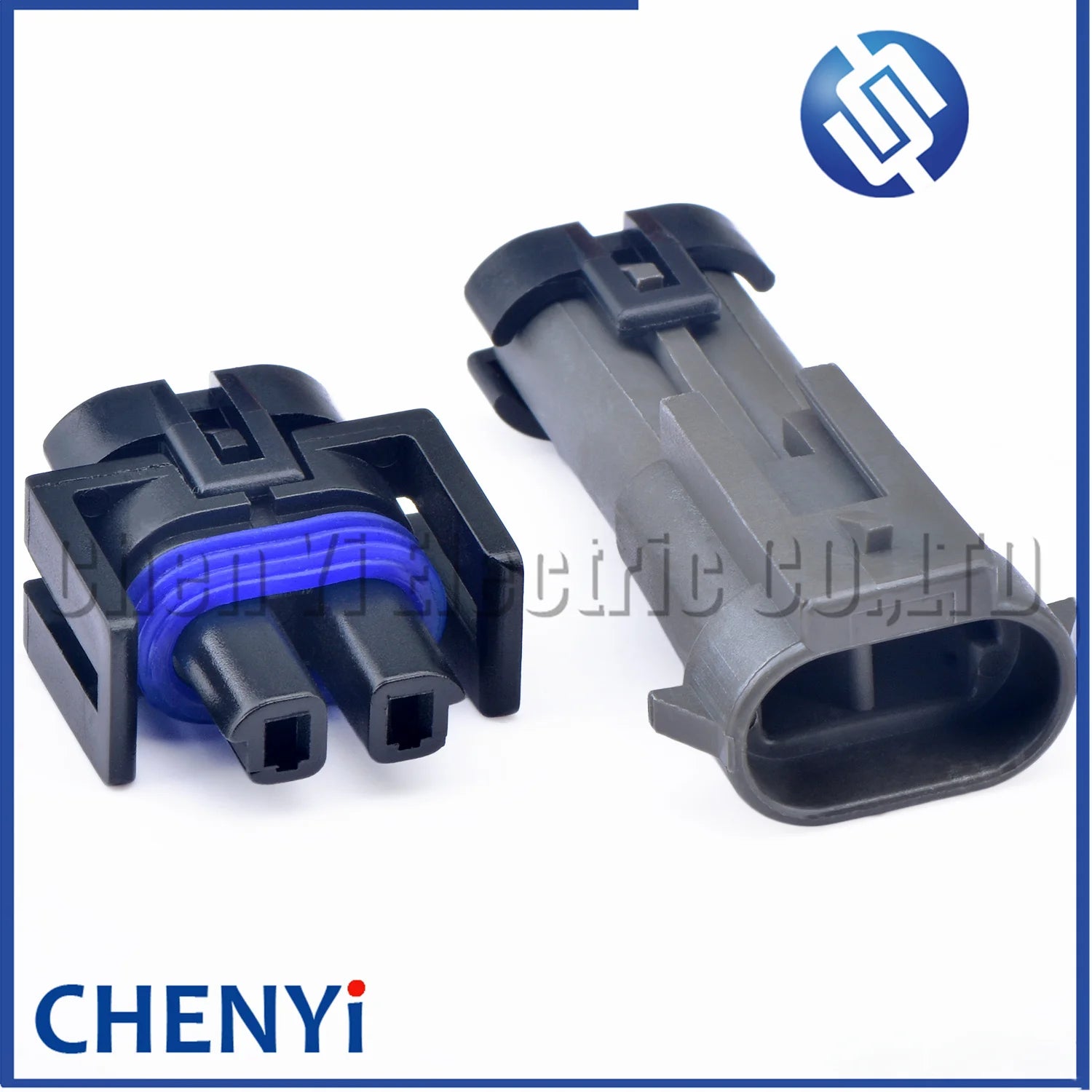 5 Pcs 2 Pin car waterproof connector air conditioner compressor pump Fuel Tank plug AC CLUTCH Connector 12162017 H1348-2P For GM