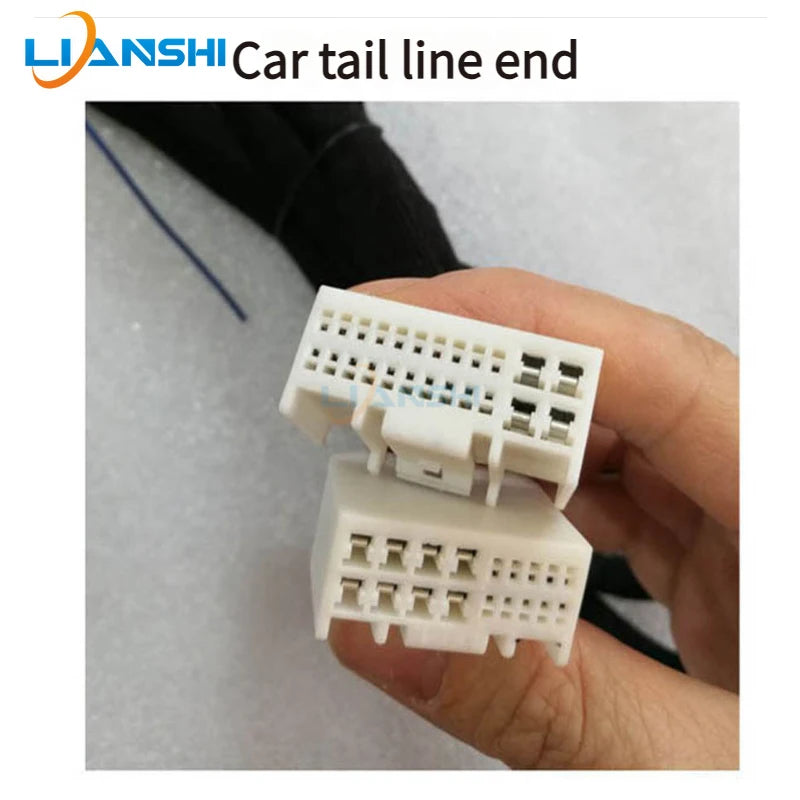 The No. 3 connection wiring harness for automotive DSP power amplifiers is specially designed for Hyundai Kia Sonata Elantra