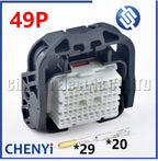 49 Pin female Automotive waterproof connector Engine ECU Board Wire harness plug 1747731-3 with Pin For Honda Fit Accord civic