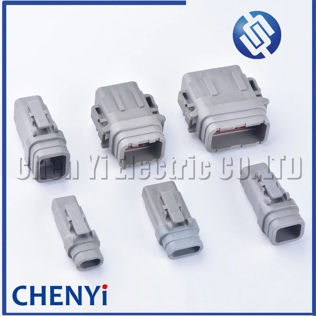 2 3 4 6 8 12 Pin Waterproof Connector Plug DTM06-2S-E007 DTM06-3S-E007 DTM06-4S-E007 DTM06-6S-E007 DTM06-8S-E007 DTM06-12S-E007