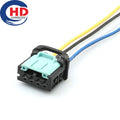 4 Pin Connector Unsealed 2.8mm Series Female Connectors Cable Plug for Volkswagen Audi Wiring Harness Housing 1K0972774