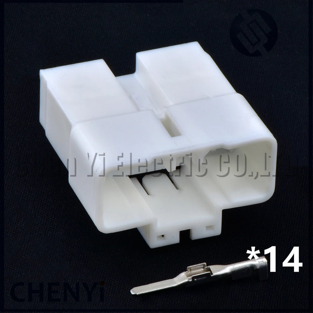 14 Pin Automotive connector door glass lifting switch Wire harness plug Socket MG641113 MG651110