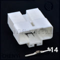 14 Pin Automotive connector door glass lifting switch Wire harness plug Socket MG641113 MG651110