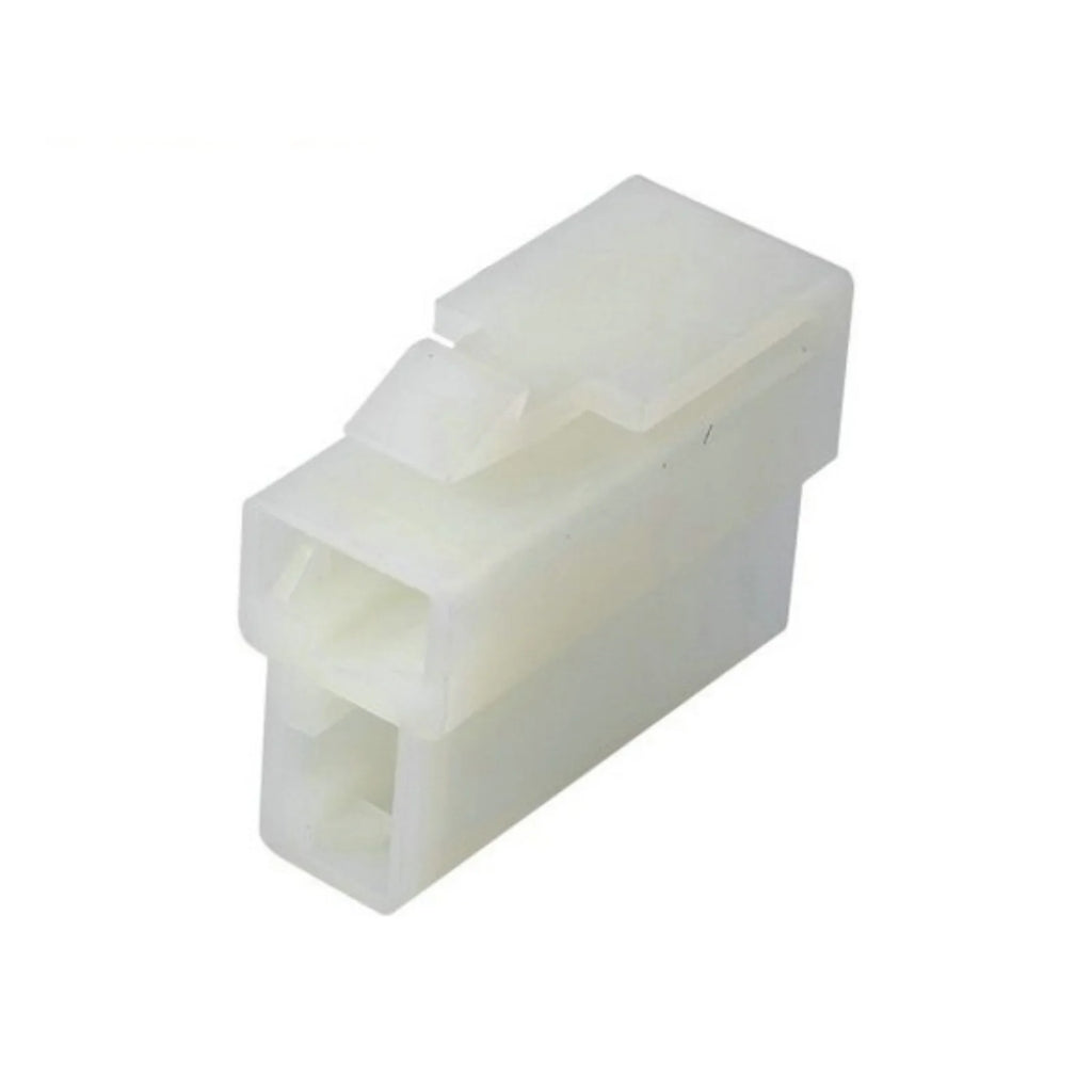 2 Pin 6.3mm Female Automobile Electrical Wire Connector White Wiring Socket Plug With Harness 7122-2128 7123-2228