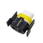 2 Pin H11 Lamp Sealed Ceramics Automtive Light Socket Wire Connector