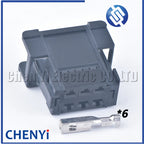 6 Pin Female Automotive Air conditioning blower resistance plug 98438-1002 984381002 0984381002 For Peugeot 307 308 408 Citroen