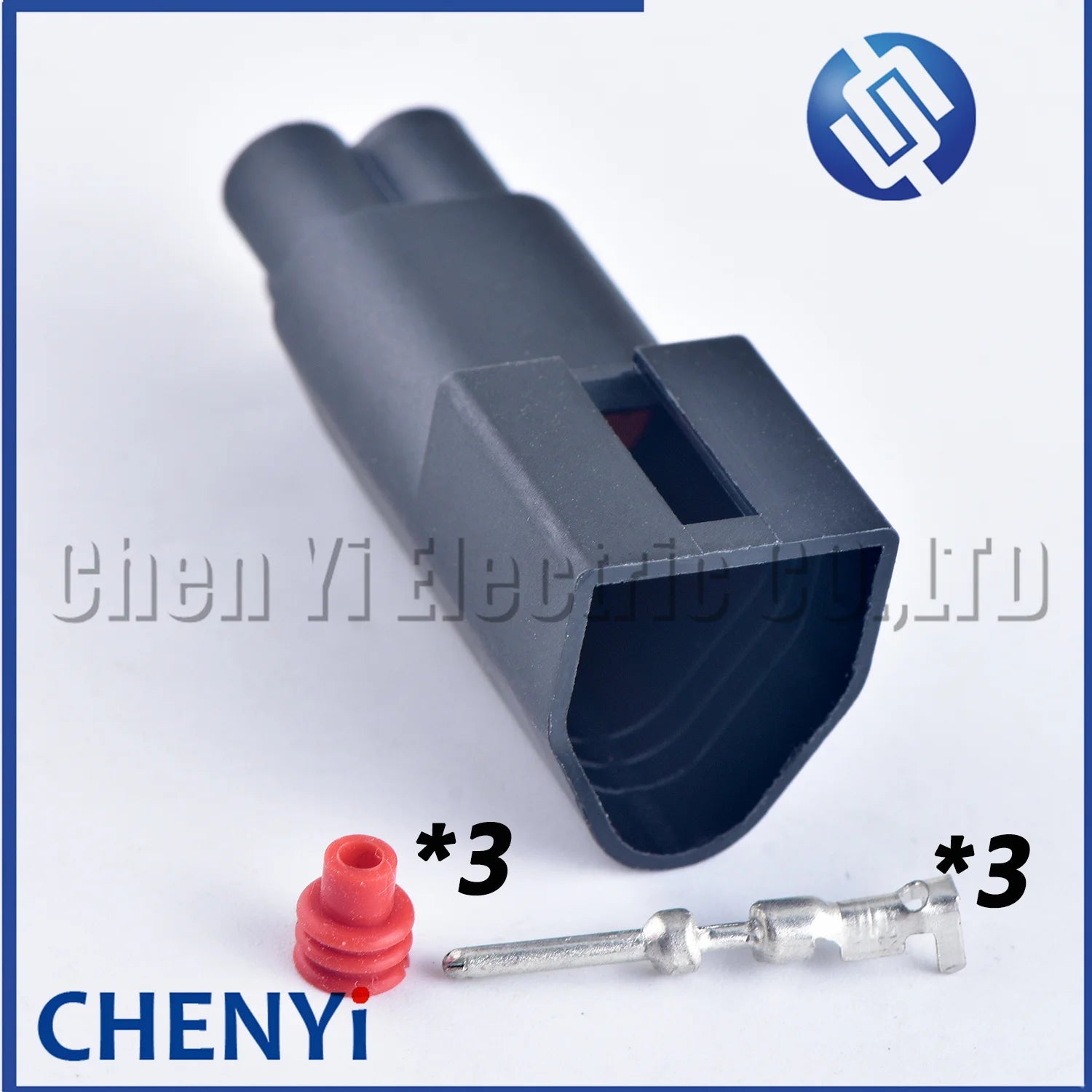 1 Set 3 Pin male female Automotive Waterproof Connector Cable wire plug Socket 7-1437710-9 3-1437712-1 For Ford