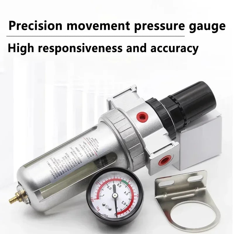 SFC200 1/4" SFC400 1/2" SFC300 3/8 Air Filter Regulator Oil Water Separator Trap Regulator Valve For Compressor Pneumatic Parts