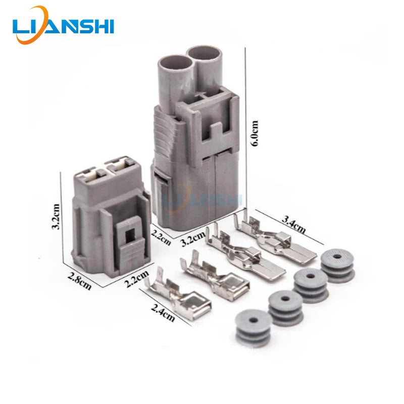 6188-0096 Heavy-duty vehicle waterproof connector High current plug 2p wiring harness DJ70219Y-7.8-11-21