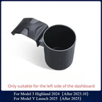 For Tesla Model Y Juniper/3/3+ Highland 2025 Water Cup Holder Beverage Rack Limiter Instrument Table Cup Support Car Tools Amagi