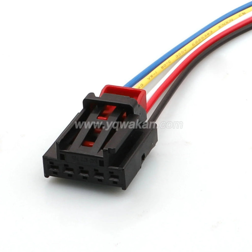 5 PIN Auto 1.5mm Series Male Female Unsealed Connectors Taillight Cable Socket Wiring Harness For VW Audi 5G0972715 5K0972705