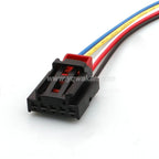 5 PIN Auto 1.5mm Series Male Female Unsealed Connectors Taillight Cable Socket Wiring Harness For VW Audi 5G0972715 5K0972705