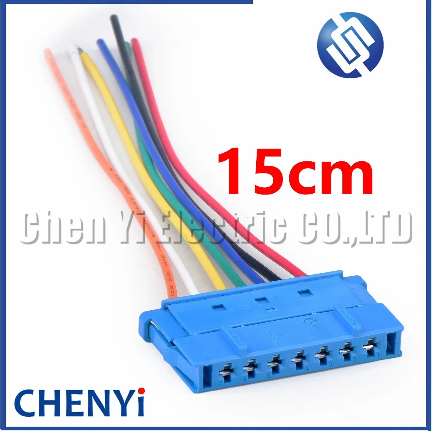 7 Pin Automotive connector Car Tail light harness plug 2-2208170-1 3-2208170-1 A2055451726 A2055451826