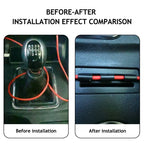 6-60PCS Multi-functional Car Navigation Storage Clip Car Charger Data Cable Fixing Clip Cable Holder Fixed Wire Clips Fastener