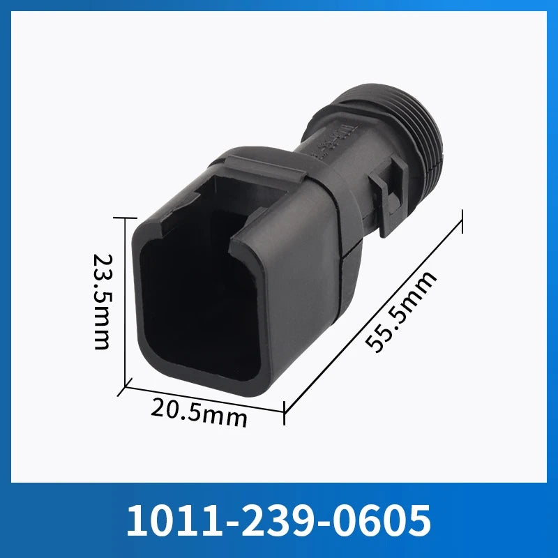 1011-227-0205 Dechi connector snap corrugated pipe DT06-2S/12S tail clamp Straight male and female DT04-2P 1011-229-0205