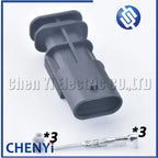 3 Pin Automobile waterproof connector parking sensor Cable Harness Plug 3C0973203 872-858-541 3C0 973 203