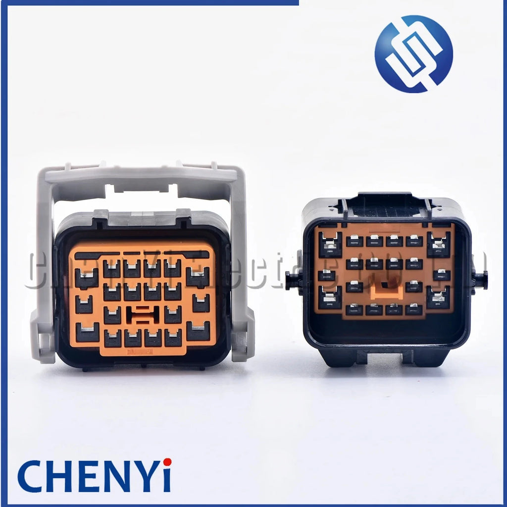 20 Pin female male Automobile waterproof connector Engine headlight assembly plug For Hyundai Santafe Kia K5