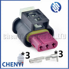 3 Pin Auto waterproof connector Parking Sensor PDC Wire harness Plug A0225452626 A 022 545 26 26 805-121-504