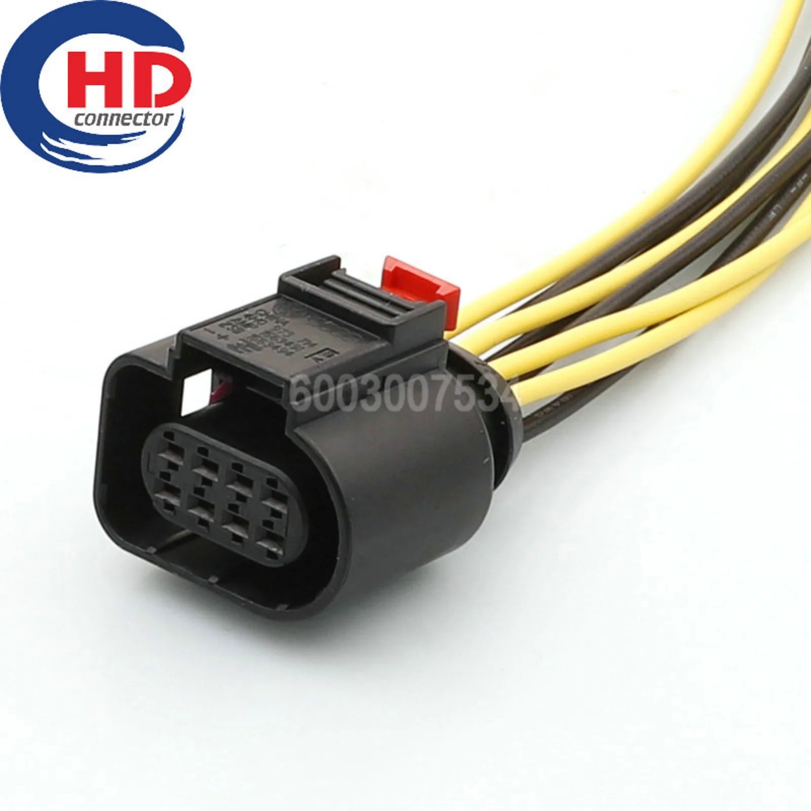 8 Pin Connector Waterproof 1.5mm Series Female Connector Motorcycle Electrical Harnesses 4H0973714B