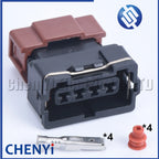4 Pin connector For Toyota 4 AGE 16V TPS Mitsubishi KA24 SR20 MAF EVO Lancer TPS Plug Proton Wira 1.8 DOHC Distributor Socket