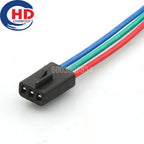 3 Pin Connector Unsealed 1.6mm Series Male Female Connectors Cable Plug Motorcycle Electrical Wiring Harness 12065423 12065422