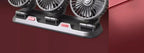 Car Fan 360° Adjustable 3 Head Air Fan Automotive Electric Fan USB/12V/24V Fan 2 Speeds Car Silent Fan For Home Desk Office Amag